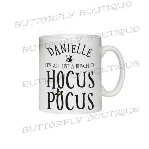 Personalised Halloween Hocus Pocus Mug