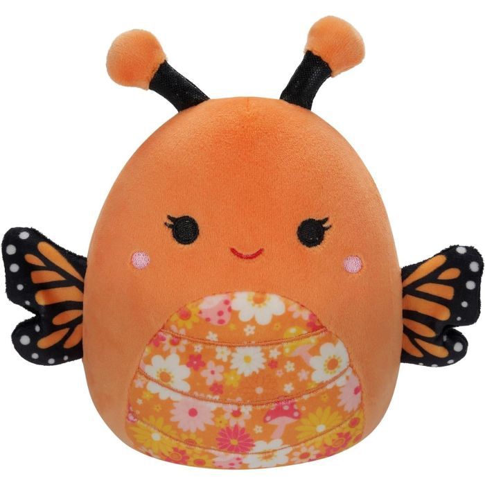 Original Squishmallows 16-Inch Mony the Orange Butterfly Plush