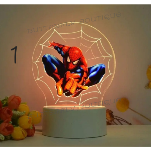 Spiderman USB lamp