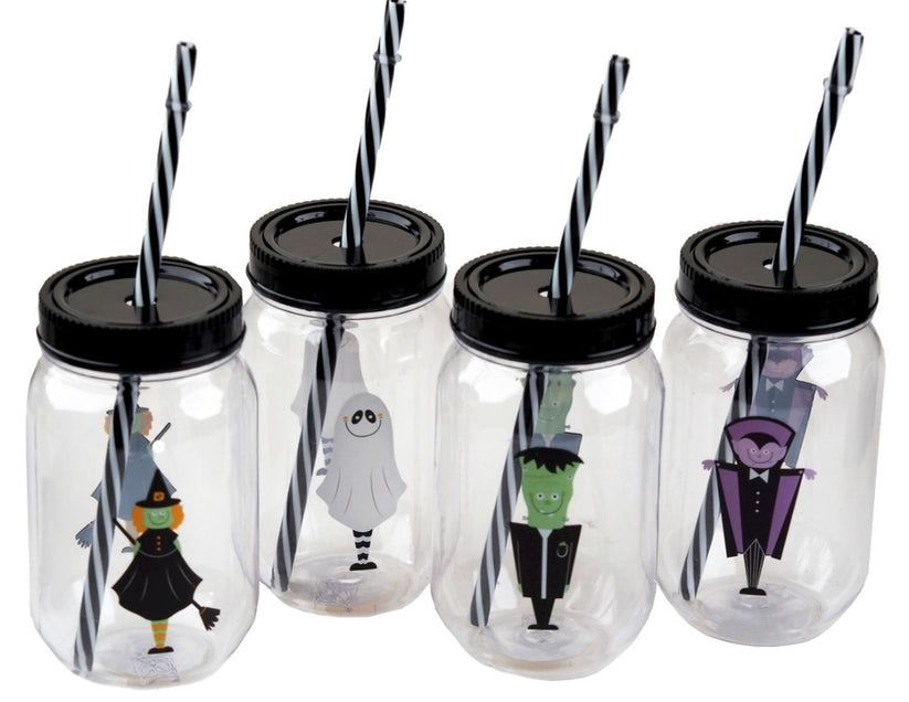 Halloween jar (glass)