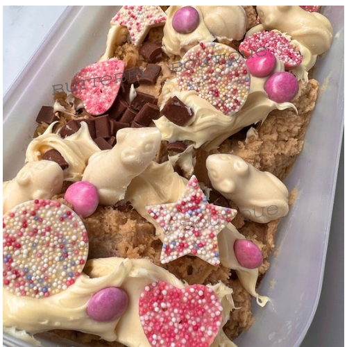 White Choc Mix Cookie Dough Pot
