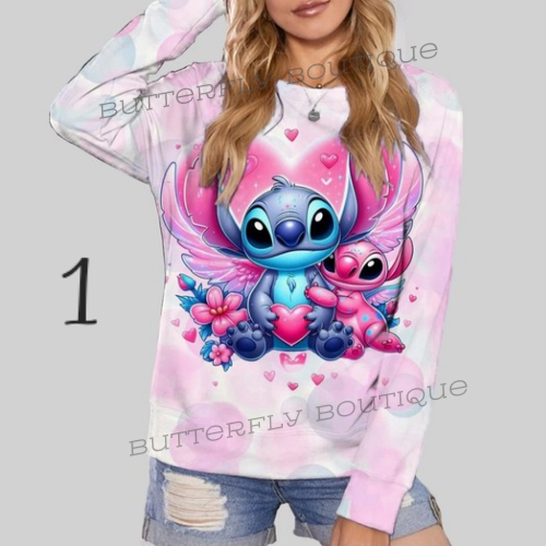 Ladies long sleeve top