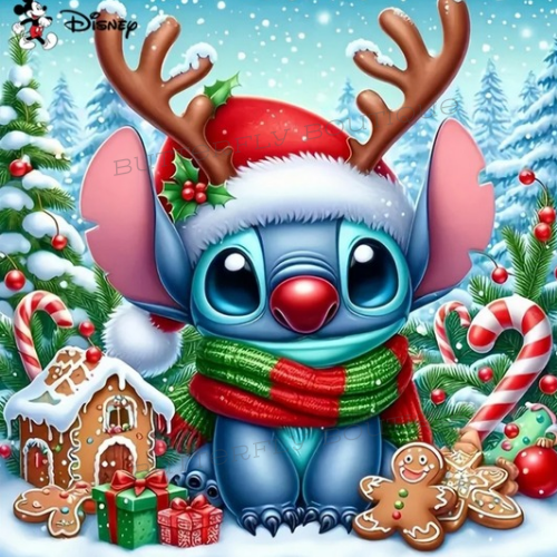 Christmas character diamond art