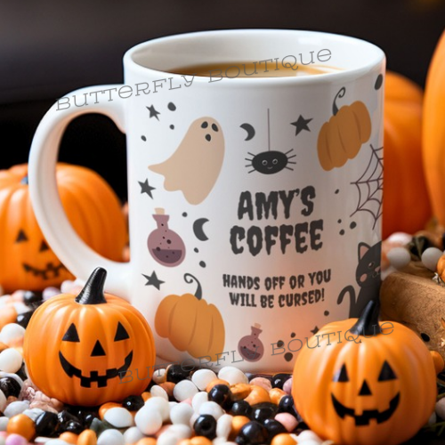 Personalised Witches Brew Halloween Mug