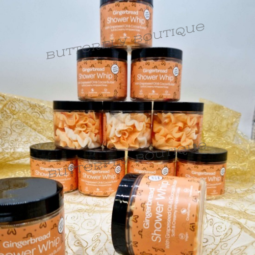 GINGERBREAD WHIPPED SOAP