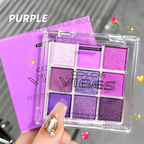9 colour eye shadow Palette