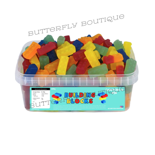 Candycrave Building Blocks Tub 600g