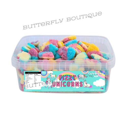 Candycrave Fizzy Unicorns Tub 600g