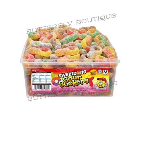 Sour Suckers 800g Tub