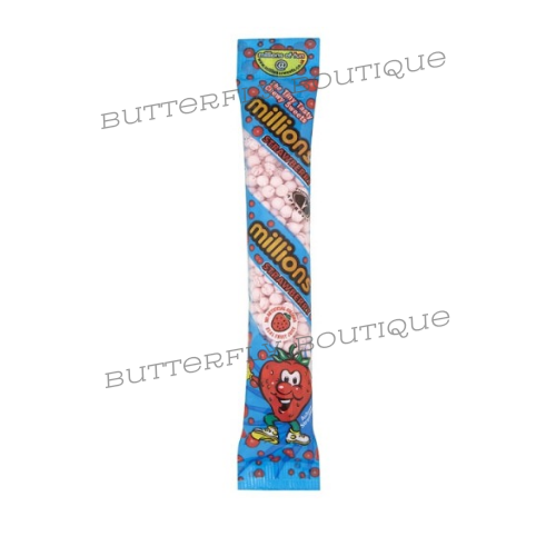 Millions Tubes Strawberry 12x60g
