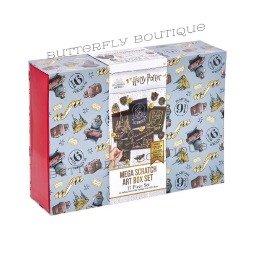 Harry Potter Mega Scratch Art Box Set