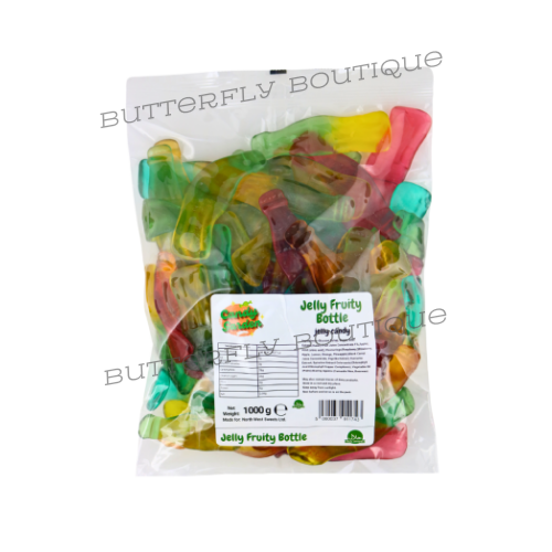 Yummy Gummy Giant Fruity Bottles 1kg