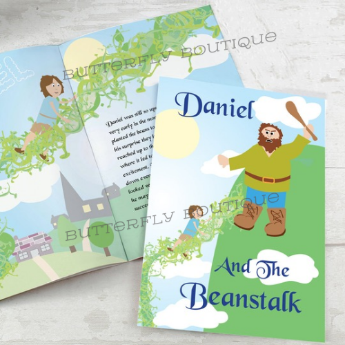 Personalised Jack And The Beanstalk Story Book