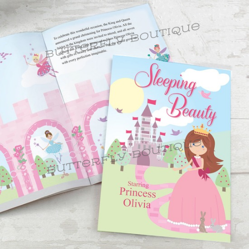 Personalised Sleeping Beauty Story Book