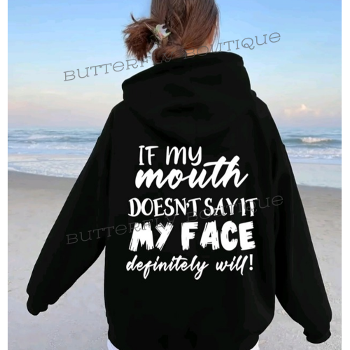 Women&#39;s drawstring hoodie