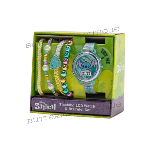 Lilo &amp; Stitch Watch and Bracelet Set