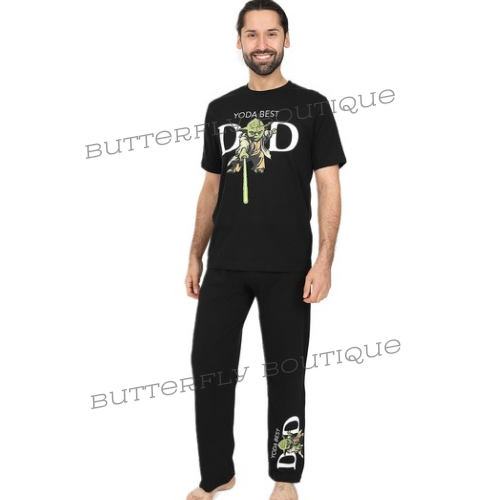Yoda Best Dad Long Pyjama Set