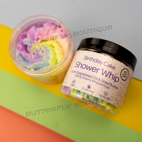 BIRTHDAY CAKE WHIPPED SOAP