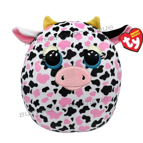 Cow Squishy Beanie 10 inches