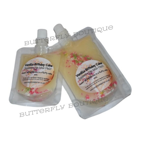 Vanilla Birthday Cake Squeeze Me Wax Melt