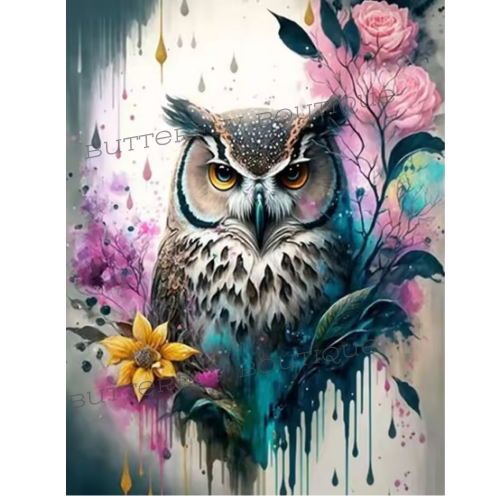 Owl diamond art