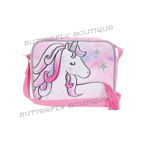 Girls Unicorn Star Pink Lunch Bag, Kids Lunch Box