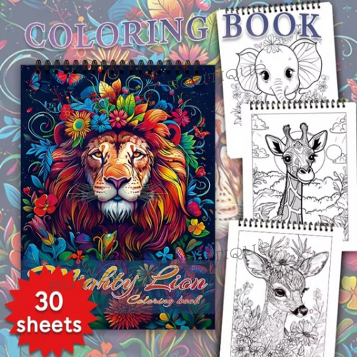 Adults colouring book