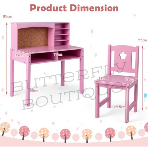 Girls desk with chair