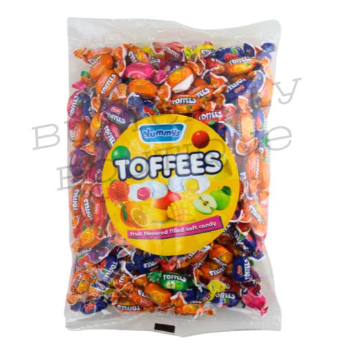Yummys Centre Filled Fruit Toffees 1kg