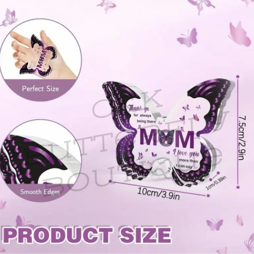 Mom acrylic keepsake