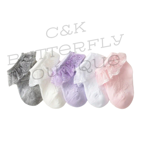 Baby girls socks 5pk