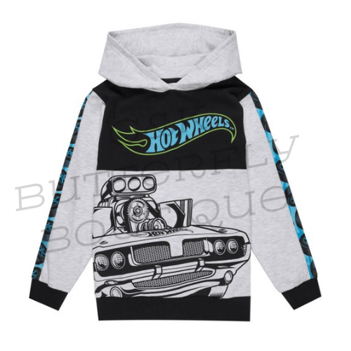 Hot Wheels Boys Hoodie