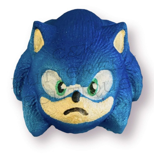 BLUE HEDGEHOG BATH BOMB