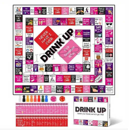 Drink up adults game
