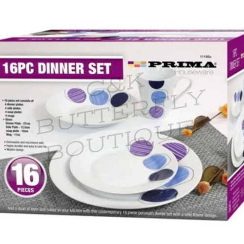 16pc dinner set