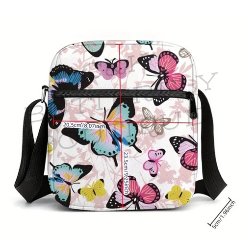Butterfly crossbody bag