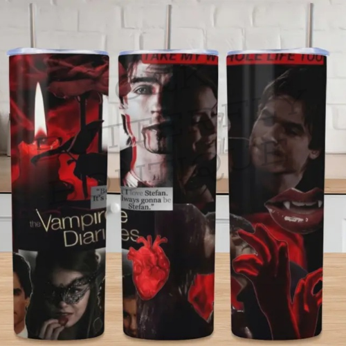 Vampire diaries 20oz tumbler