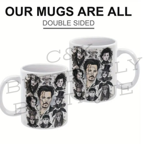 J Depp mug
