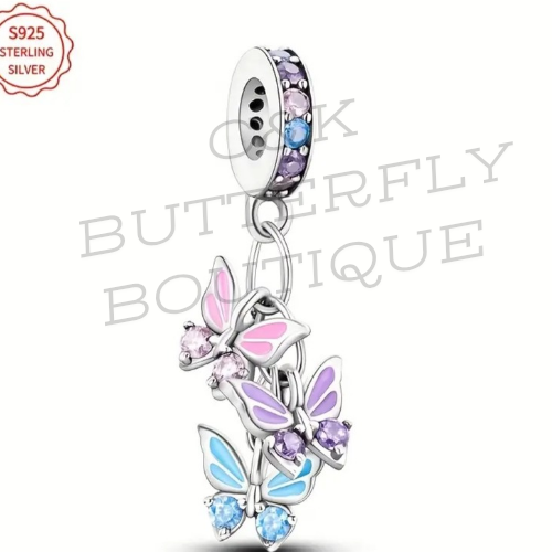 Butterfly charm