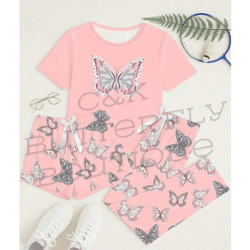 Womens pjs set 3pc