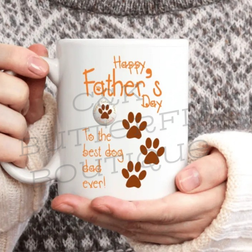 Father&#39;s day dog dad