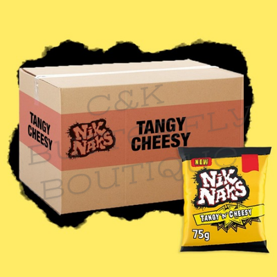 20x Nik Naks Tangy ‘N’ Cheesy 75g