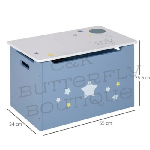 Wooden toy box