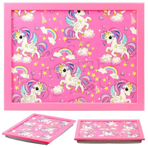 Rainbow Unicorns Lap