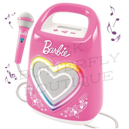 Barbie Bluetooth Speaker Party Maker with Microphone