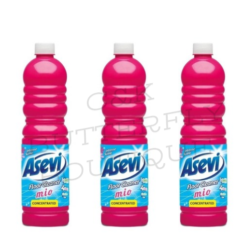 Asevi Mio Floor Cleaner Concentrated 1L x 3