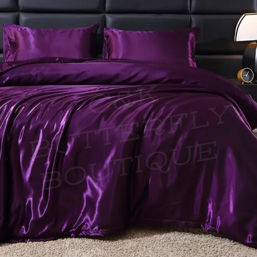 Silk bedding set