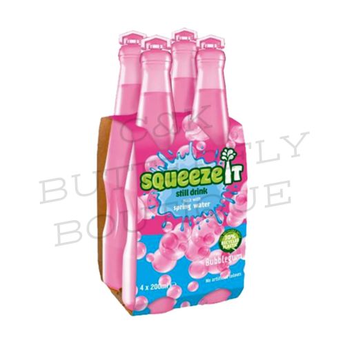 SqueezeIt Bubblegum 24x200ml