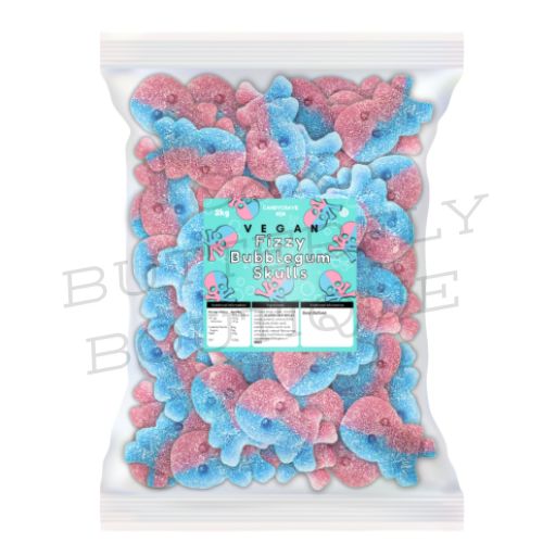 Candycrave Vegan Fizzy Bubblegum Skulls 2kg