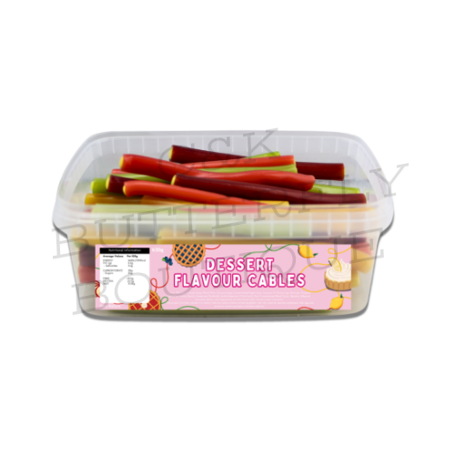 Dessert Flavour Cables Tub 630g